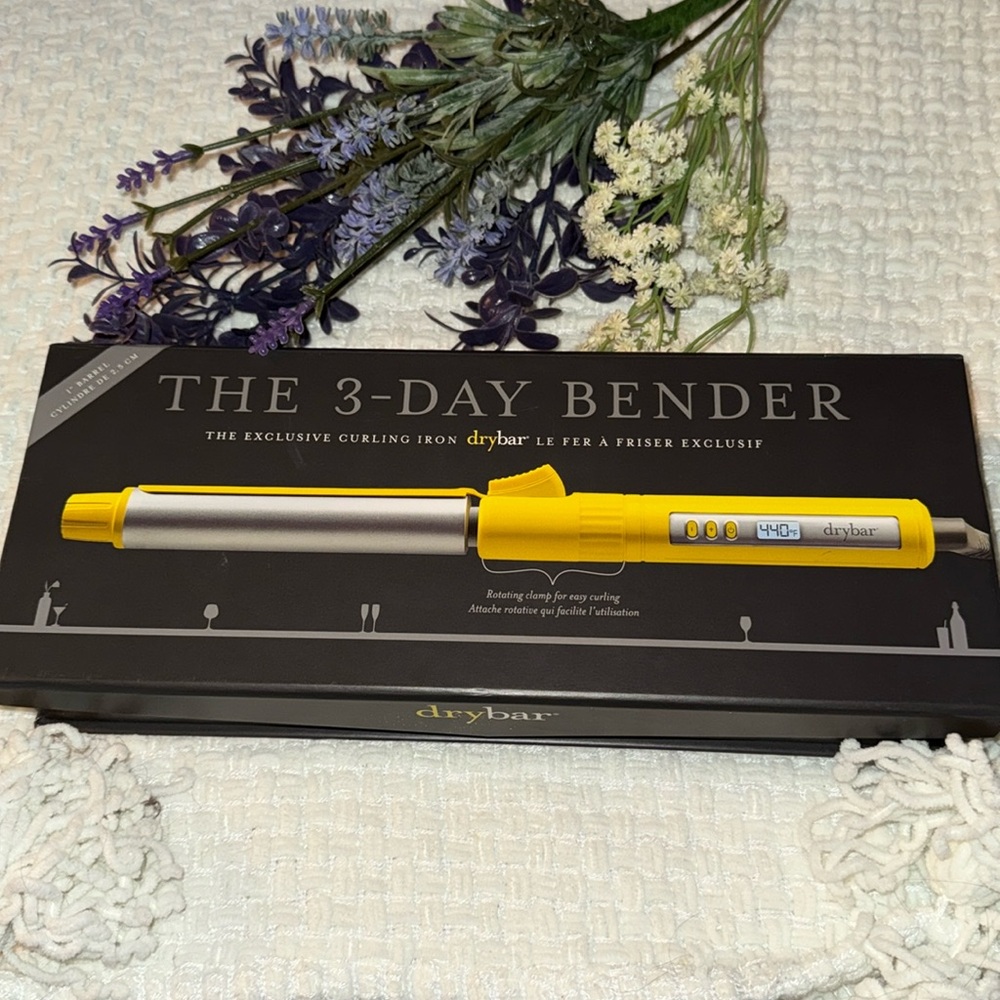 NWT Drybar The 3-Day Bender 1” Barrel